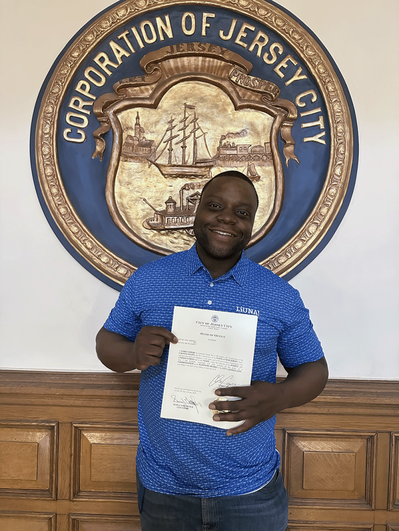 Chris Capers, your newest Jersey City Planning Board Member!